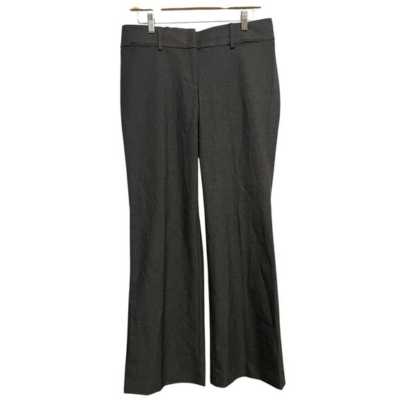 Ann Taylor Loft Pants Womens 8 Gray Marisa Trouser Dress Career‎ Work Office - Picture 1 of 9